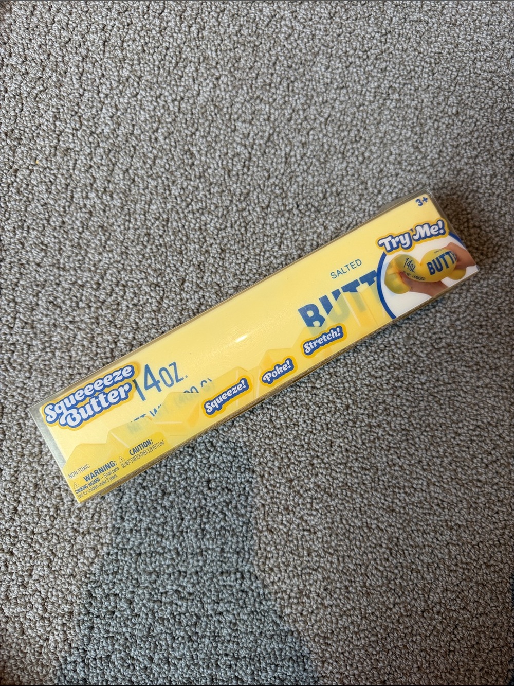 Salted Yellow Squishy Toy - Squeezez Butter